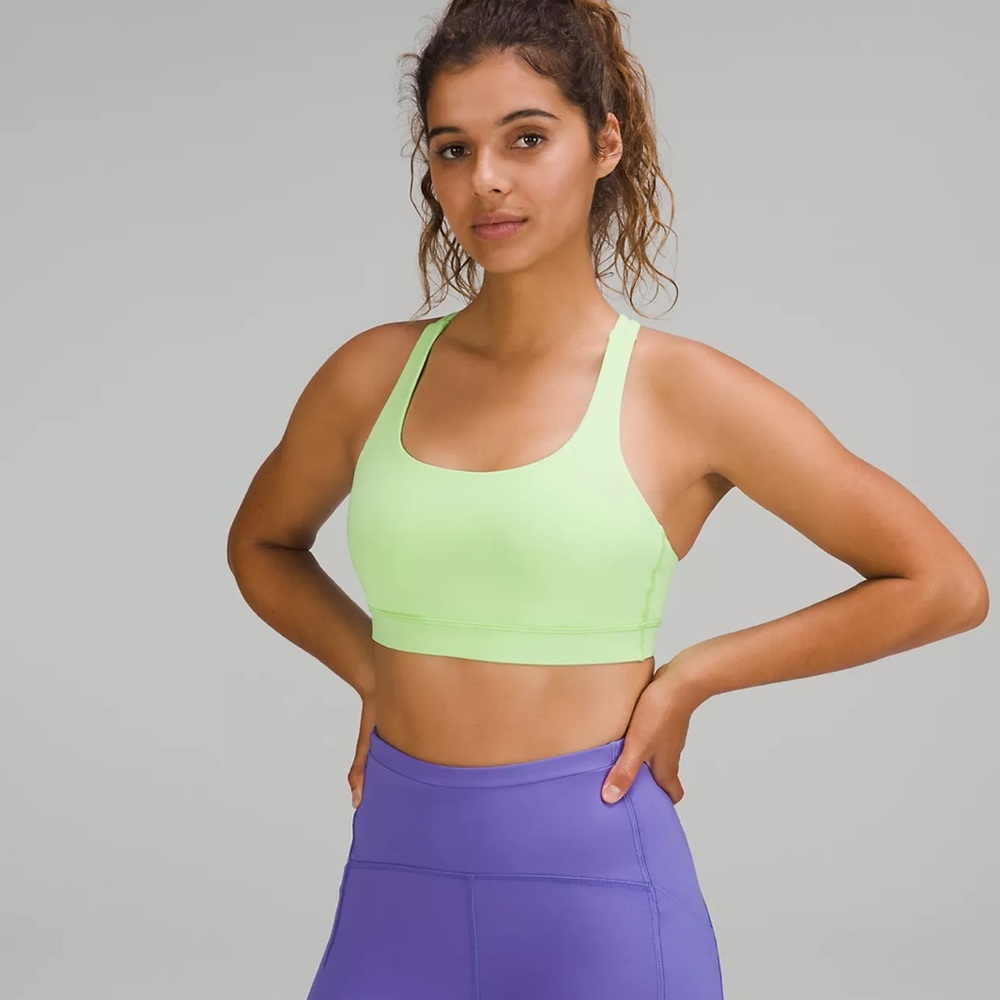 lululemon athletica Lime Green Sports Bra